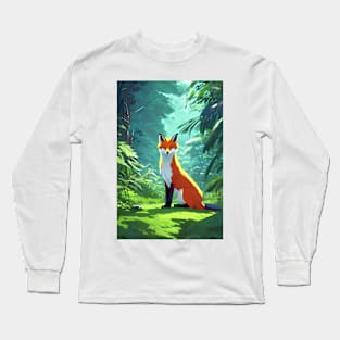 Fox of the Jungle Long Sleeve T-Shirt